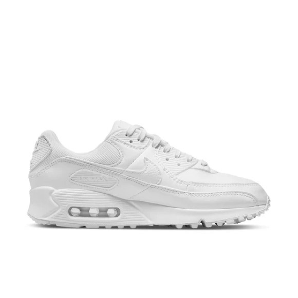 (WMNS) Nike Air Max 90 'Triple White' DH8010-100 Size 7 New - Picture 2 of 6